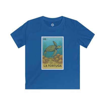 Turtle Lotería kids soft style t-shirt image 10