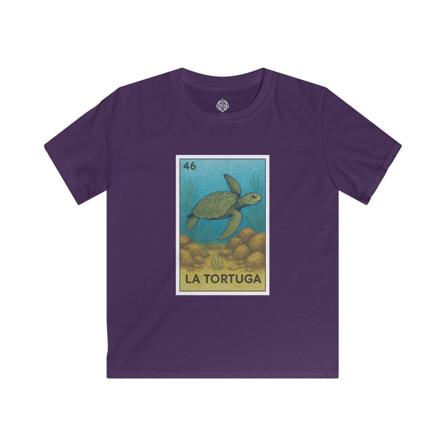 Turtle Lotería kids soft style t-shirt image 11