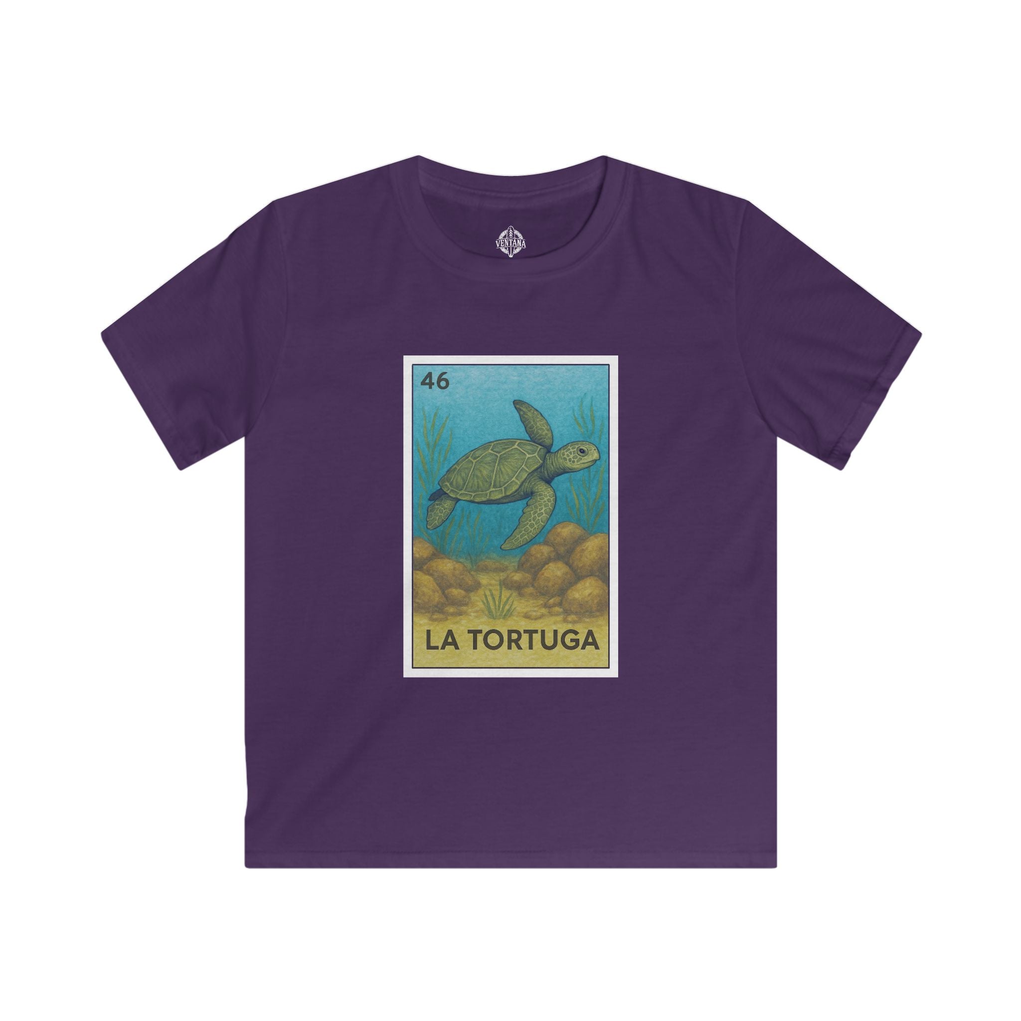 Turtle Lotería kids soft style t-shirt image 11