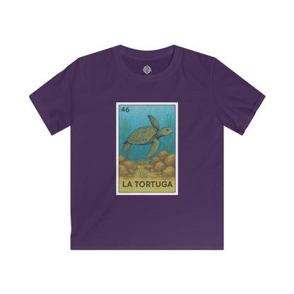 Turtle Lotería kids soft style t-shirt image 11