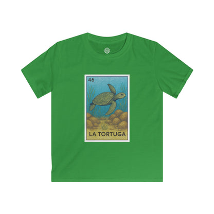 Turtle Lotería kids soft style t-shirt image 8