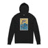 Dolphin Lotería cotton hooded long sleeve t-shirt image 3