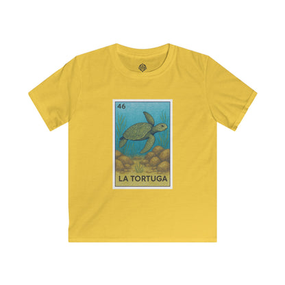 Turtle Lotería kids soft style t-shirt image 7