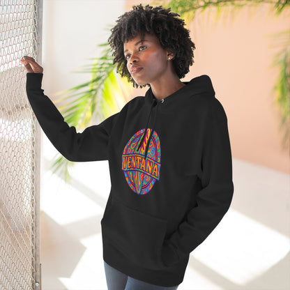 Ventana Psychedelic Treefish Logo Fleece Hoodie