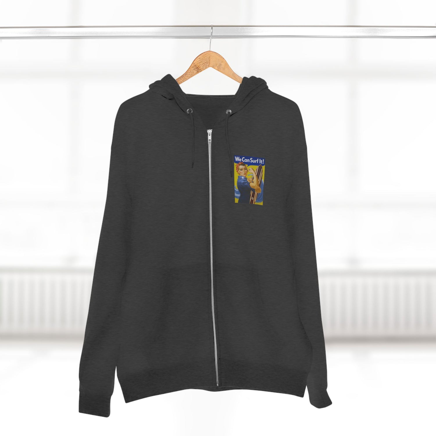 Rosie the Surfer zip fleece hoodie image 14