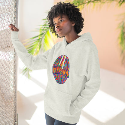 Ventana Psychedelic Treefish Logo Fleece Hoodie