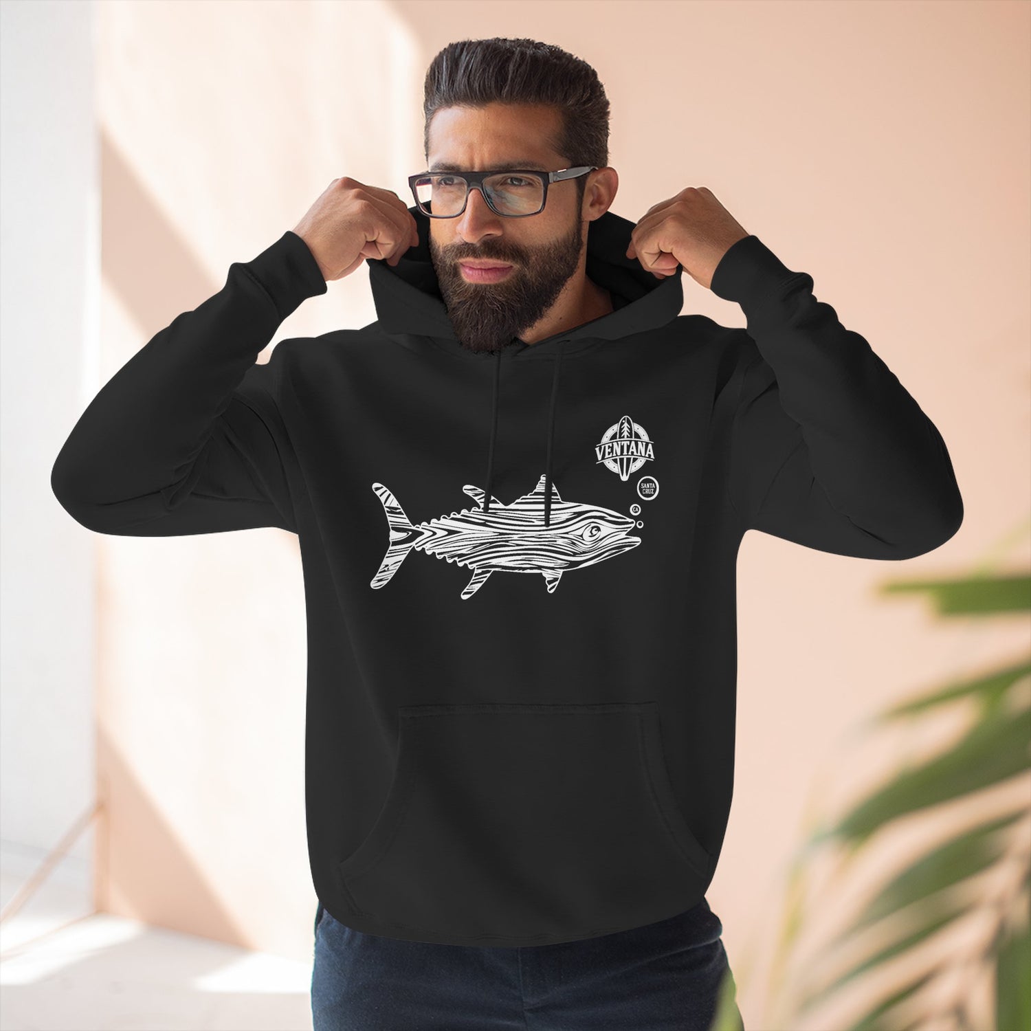 Ventana Wooden Tuna Fleece Hoodie