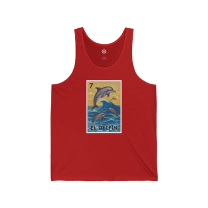 Dolphin Loteria tank top image 5