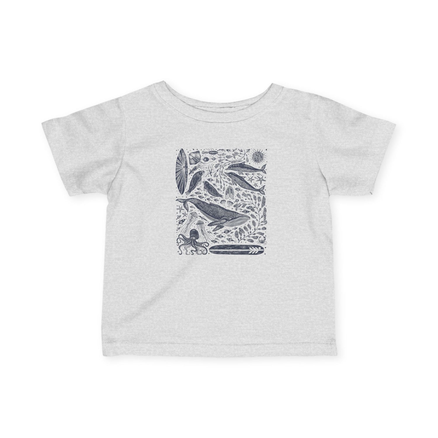 Ventana Marine Life by Lili Arnold infant cotton t-shirt image 6