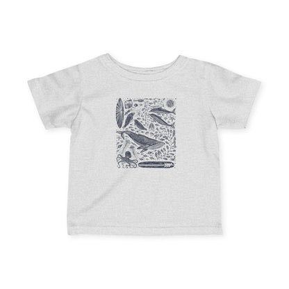Ventana Marine Life by Lili Arnold infant cotton t-shirt image 6