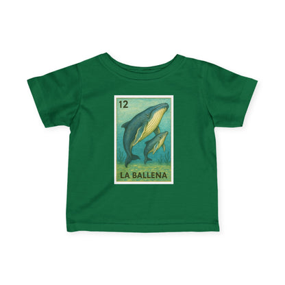 Whale Lotería infant cotton t-shirt image 9