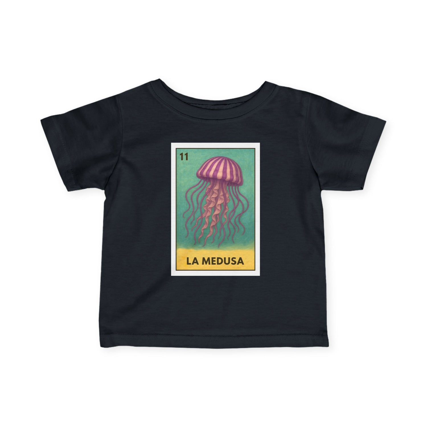 Sea Jelly Lotería infant cotton t-shirt image 3