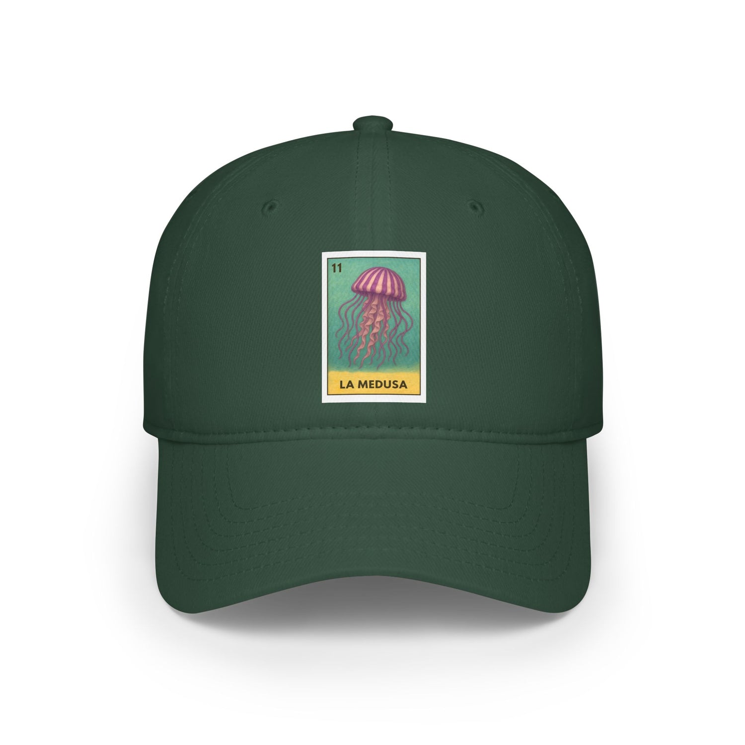 Sea Jelly Lotería baseball cap image 4