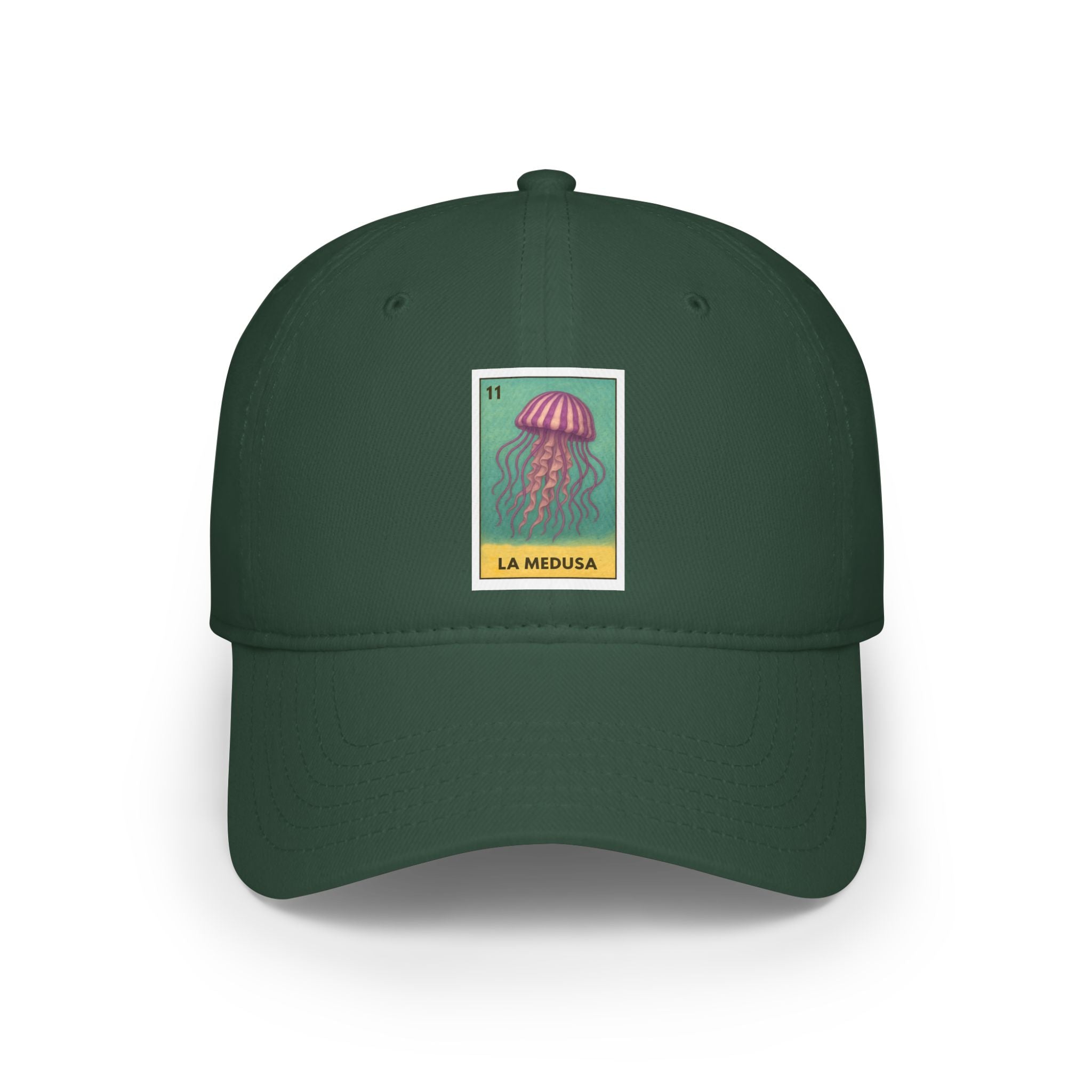 Sea Jelly Lotería baseball cap image 4