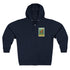 Octopus Lotería zip fleece hoodie image 1