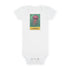 Sea Jelly Lotería baby cotton onesie image 3