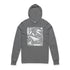 Ventana Marine Life by Lili Arnold cotton hooded long sleeve t-shirt image 2