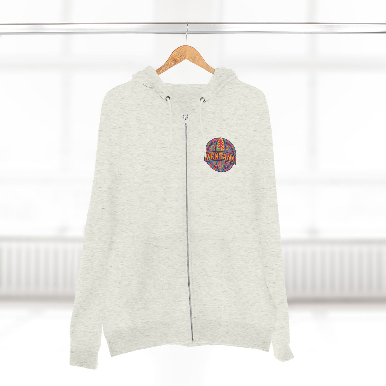 Ventana Psychedelic Treefish Logo Zip Hoodie