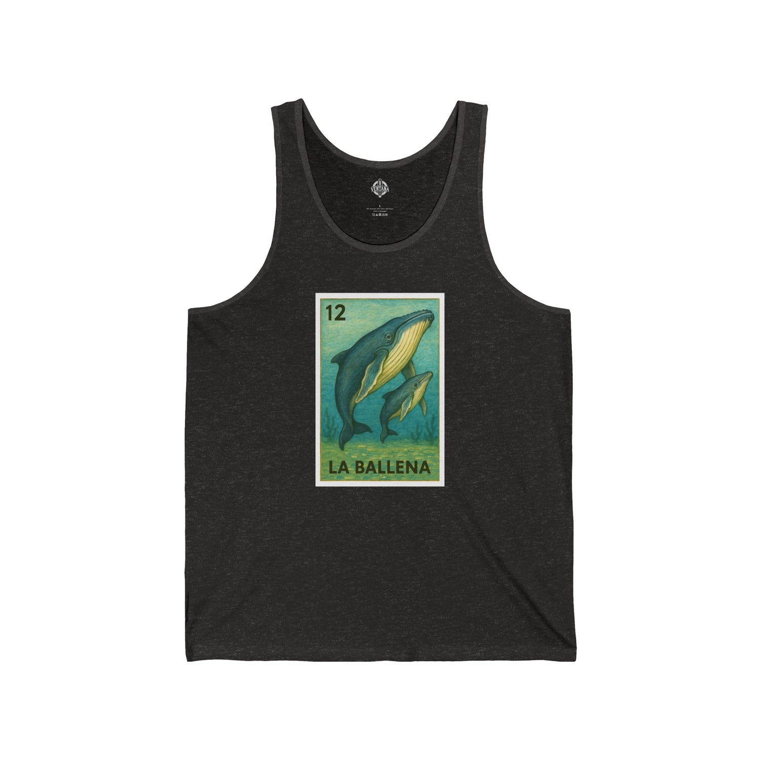 Whale Lotería jersey tank top image 2