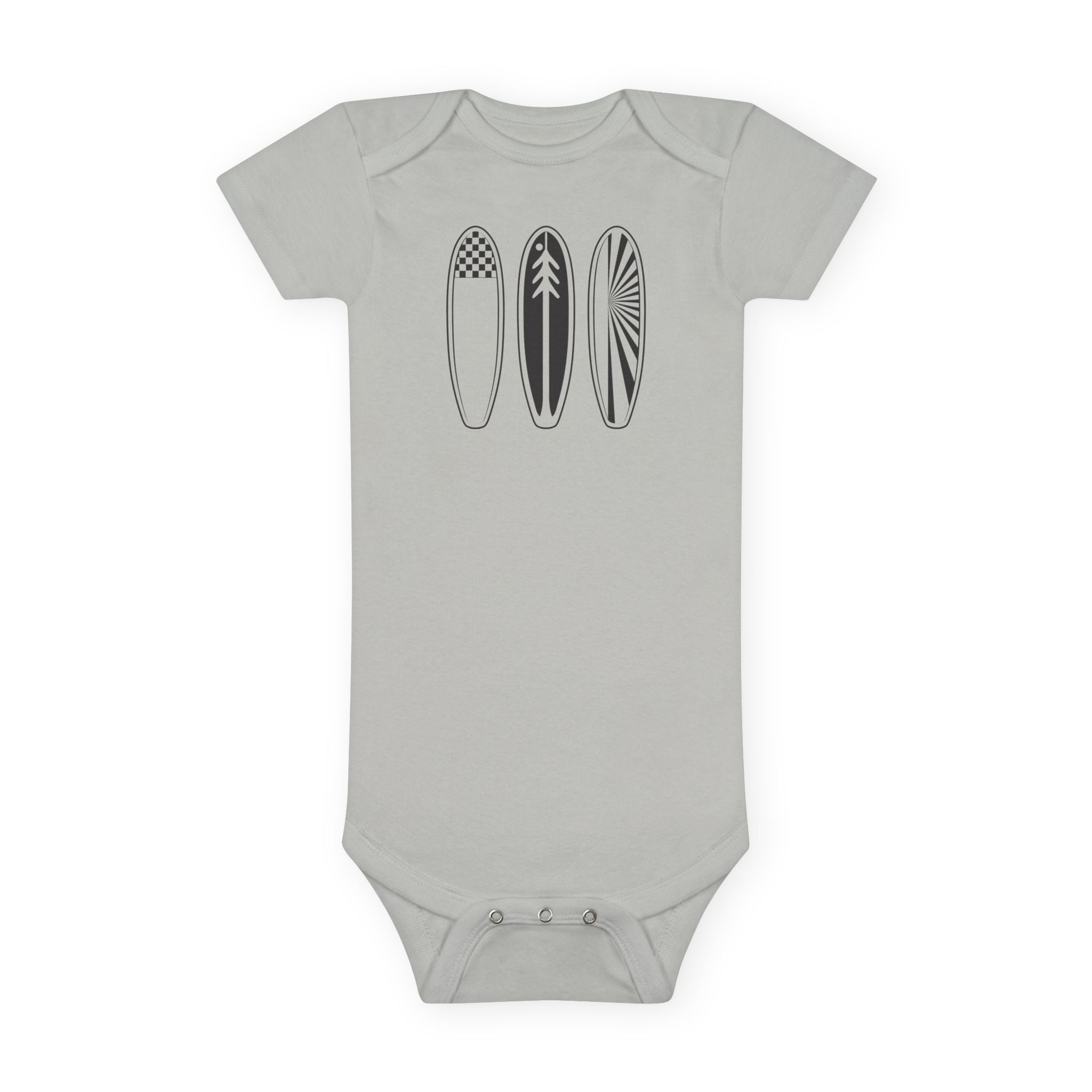 Ventana Three Board baby cotton onesie image 4