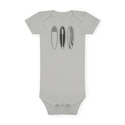Ventana Three Board baby cotton onesie image 4