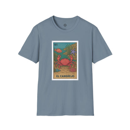 Crab Lotería cotton t-shirt image 11