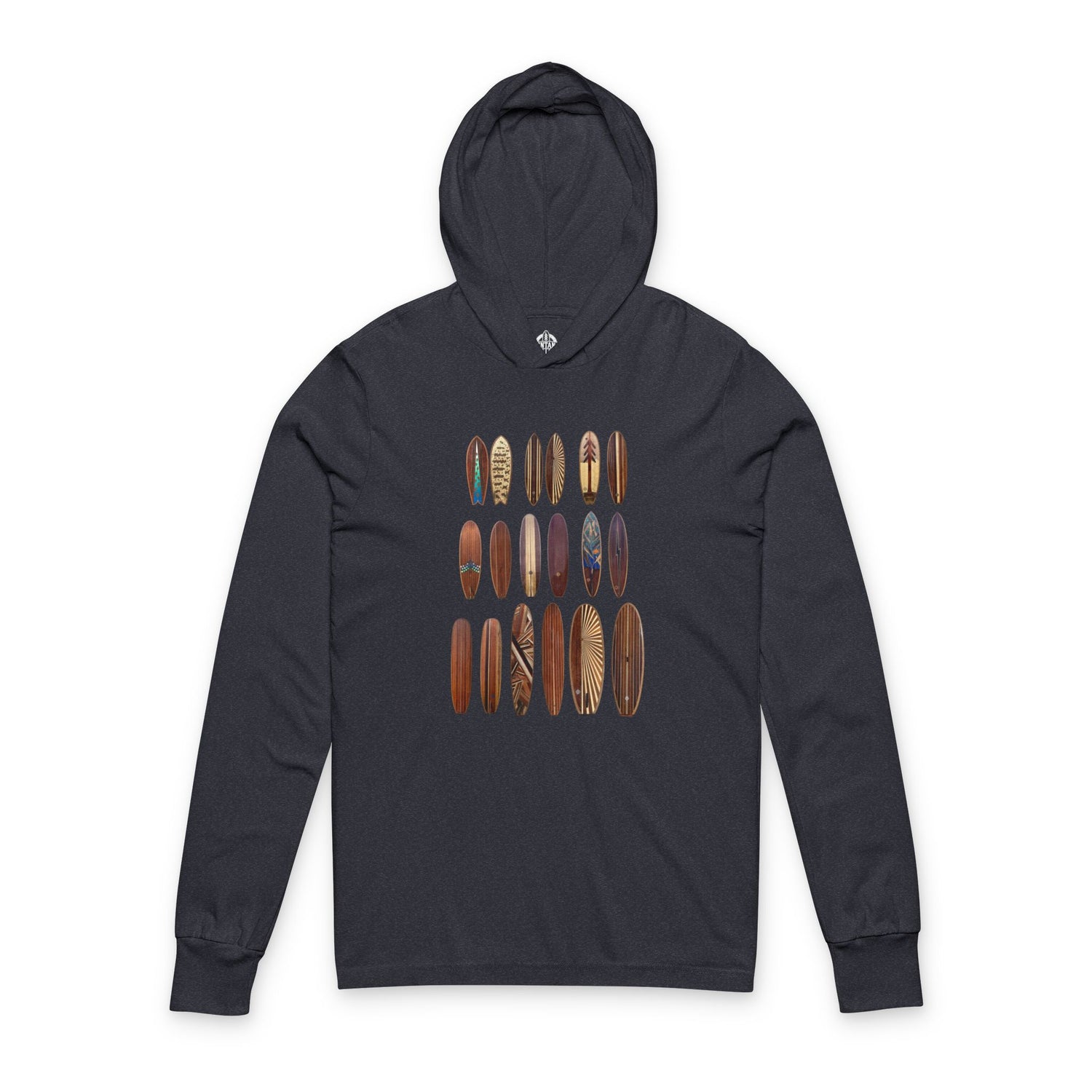 Ventana Wooden Surfboards cotton hooded long sleeve t-shirt image 1