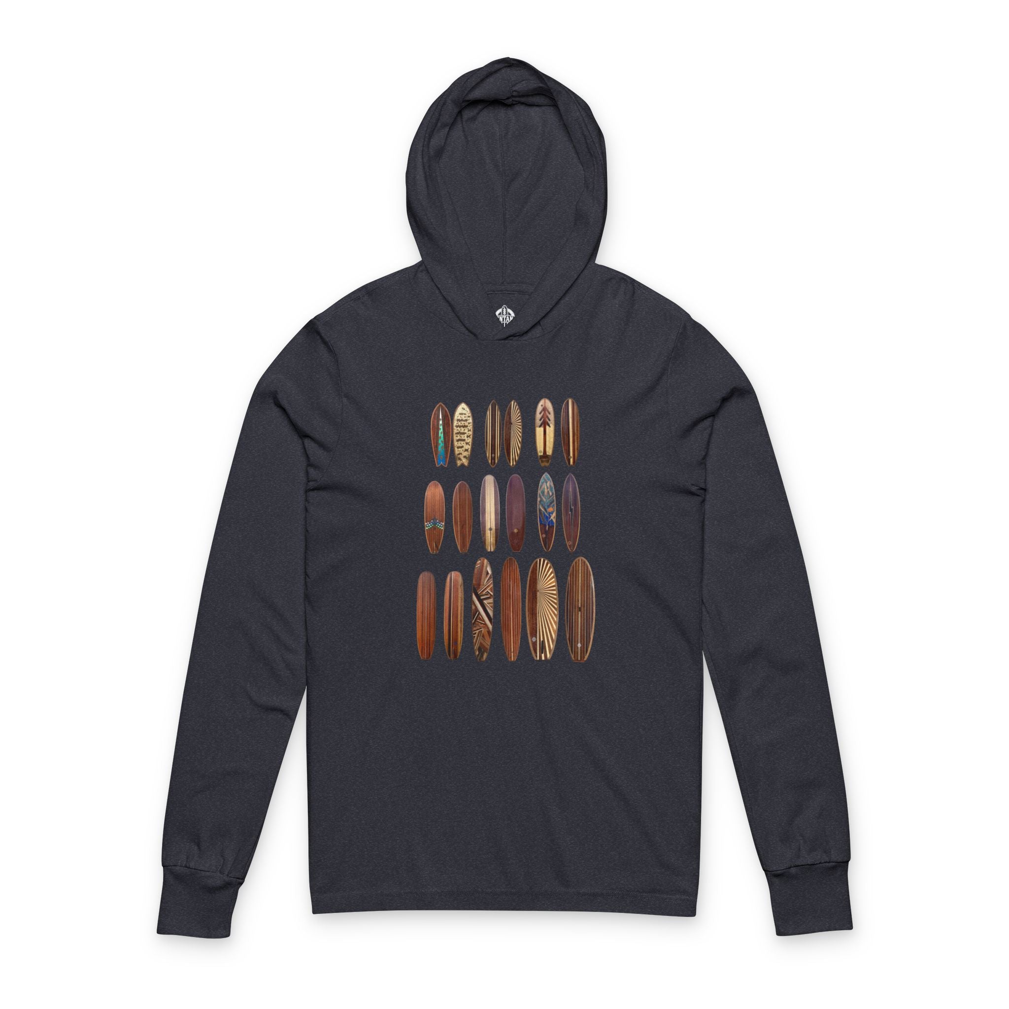 Ventana Wooden Surfboards cotton hooded long sleeve t-shirt image 1