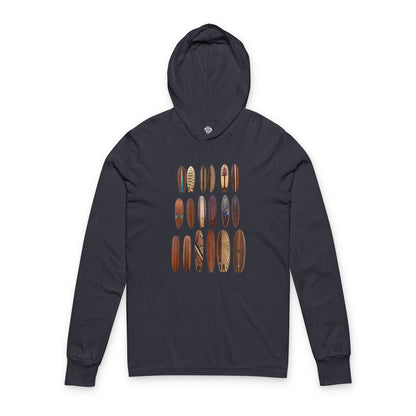 Ventana Wooden Surfboards cotton hooded long sleeve t-shirt image 1
