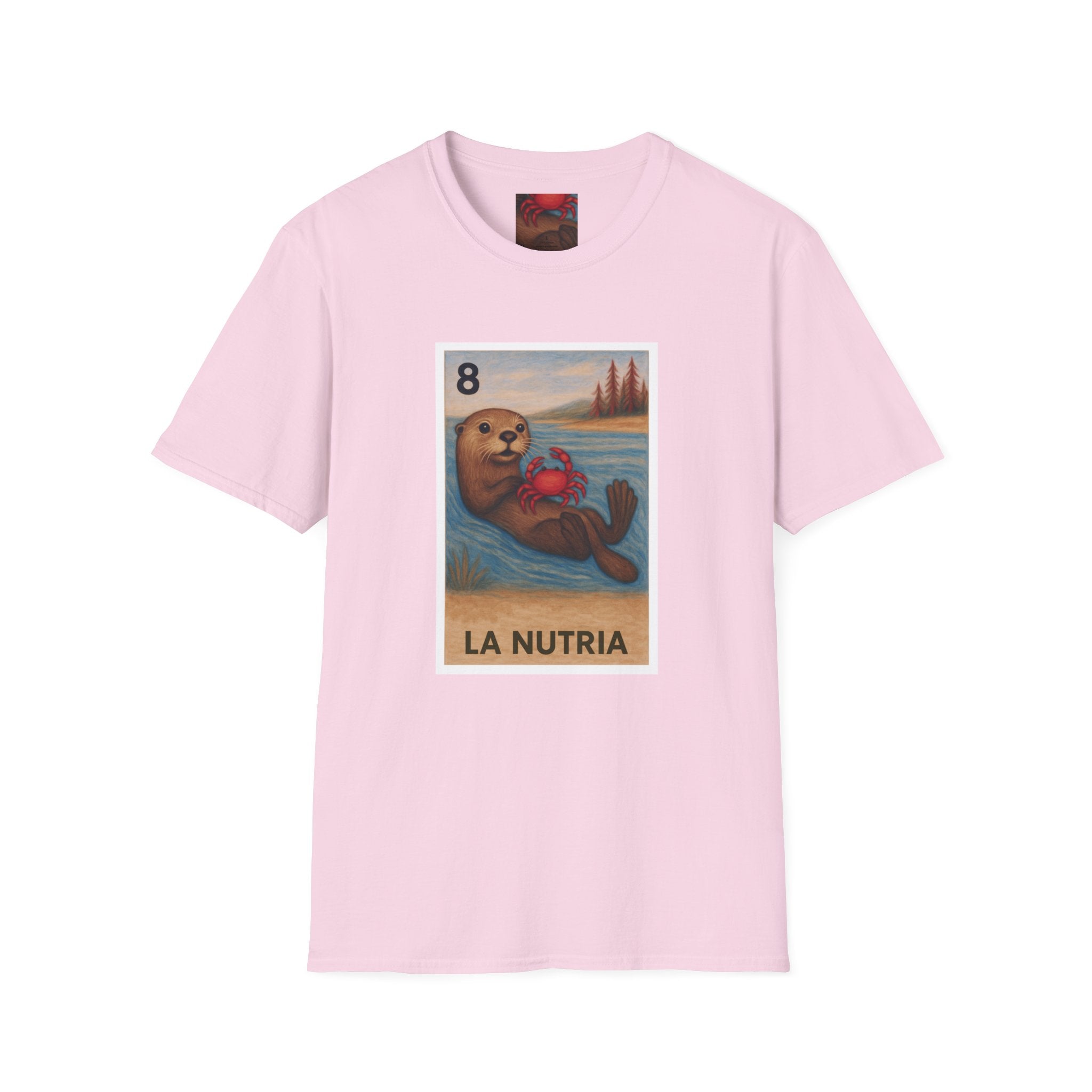 Sea Otter Lotería cotton t-shirt image 14