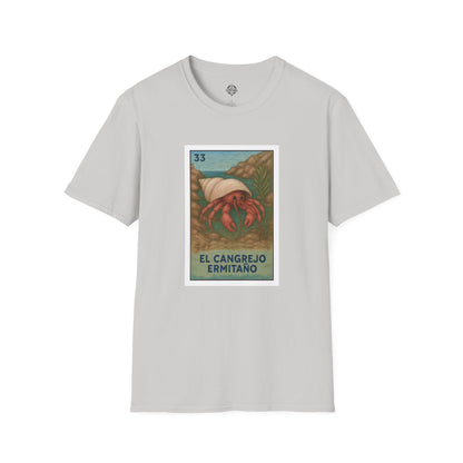 Hermit Crab Lotería cotton t-shirt image 5