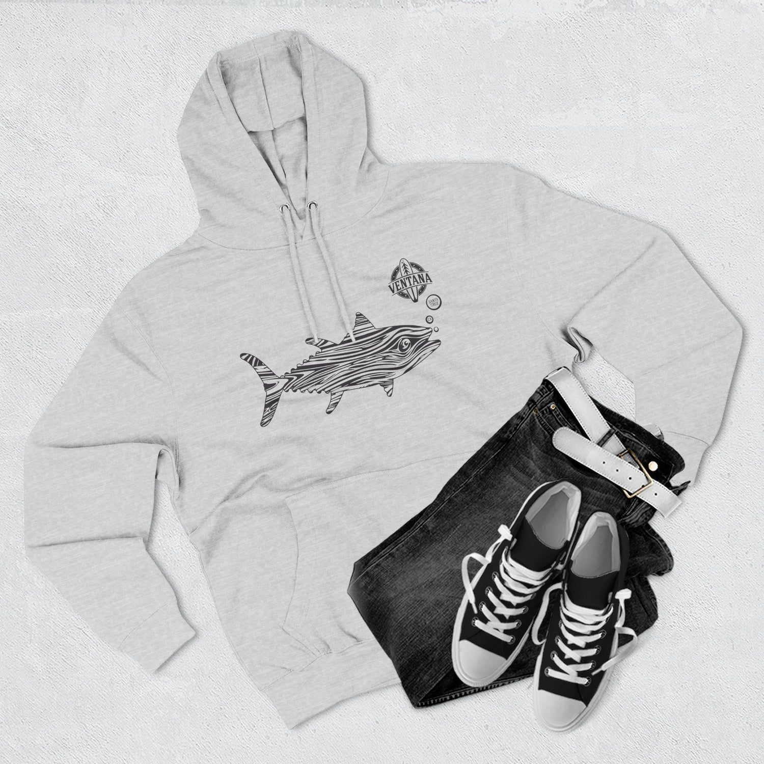 Ventana Wooden Tuna fleece hoodie image 18