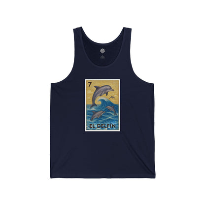 Dolphin Loteria tank top image 1