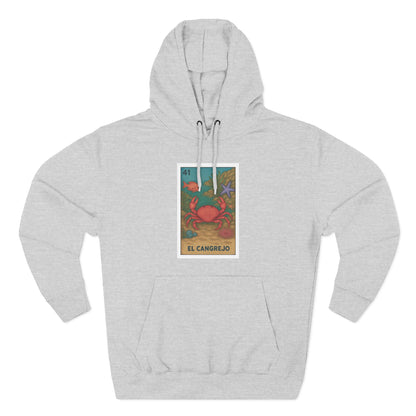 Crab Lotería fleece hoodie image 6