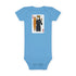 Queen of Hearts Surfer baby onesie image 1