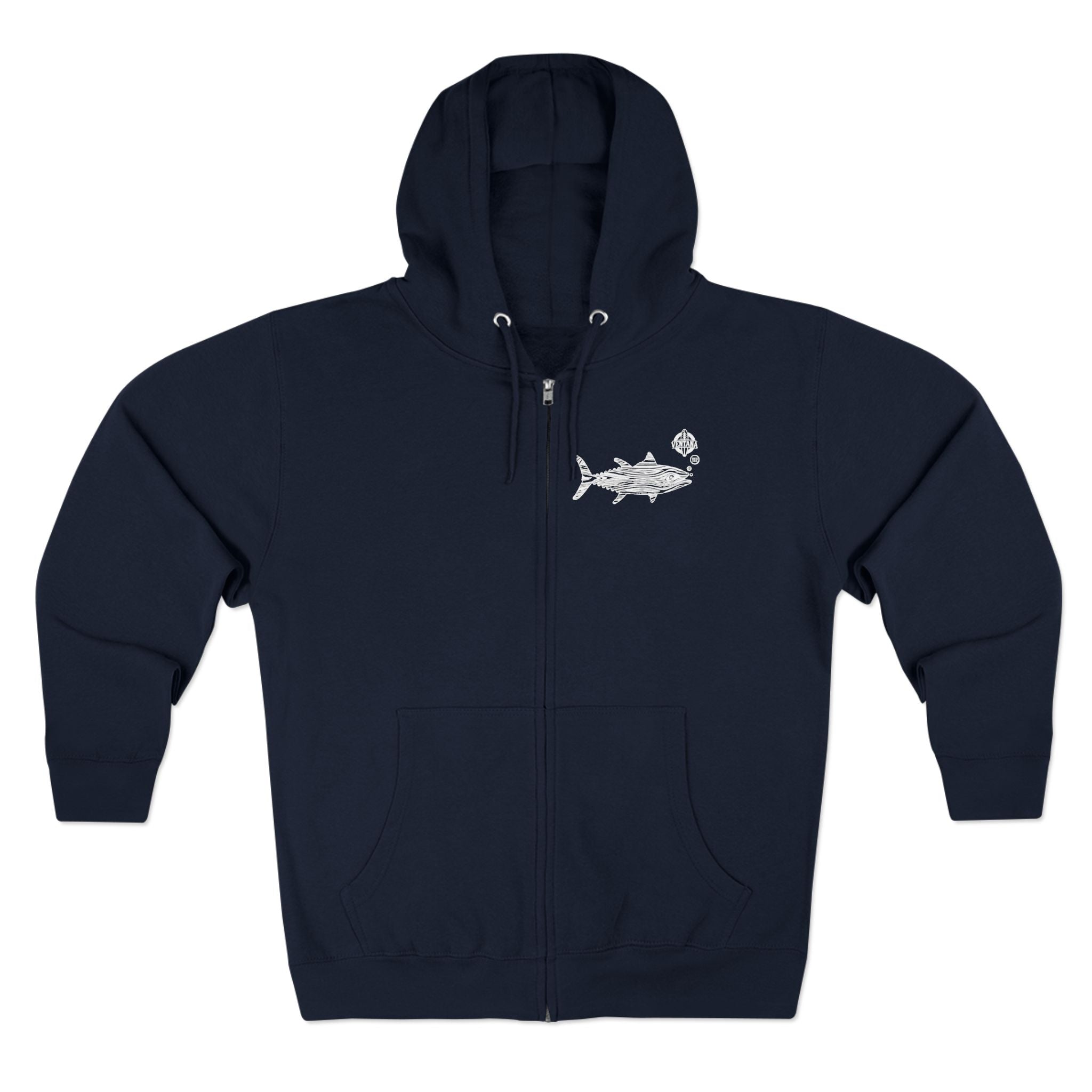 Ventana Wooden Tuna zip fleece hoodie image 1