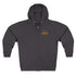 Surfing Grizzly Bear by Fabian Lavater zip fleece hoodie image 4