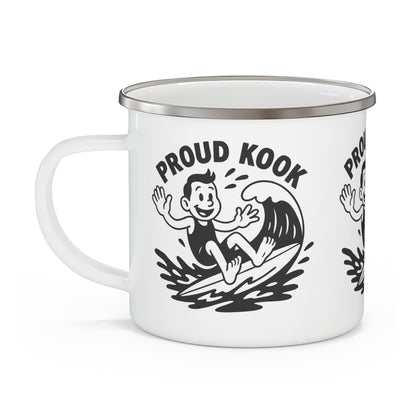 Proud Kook Enamel Camping Mug (12oz - small)