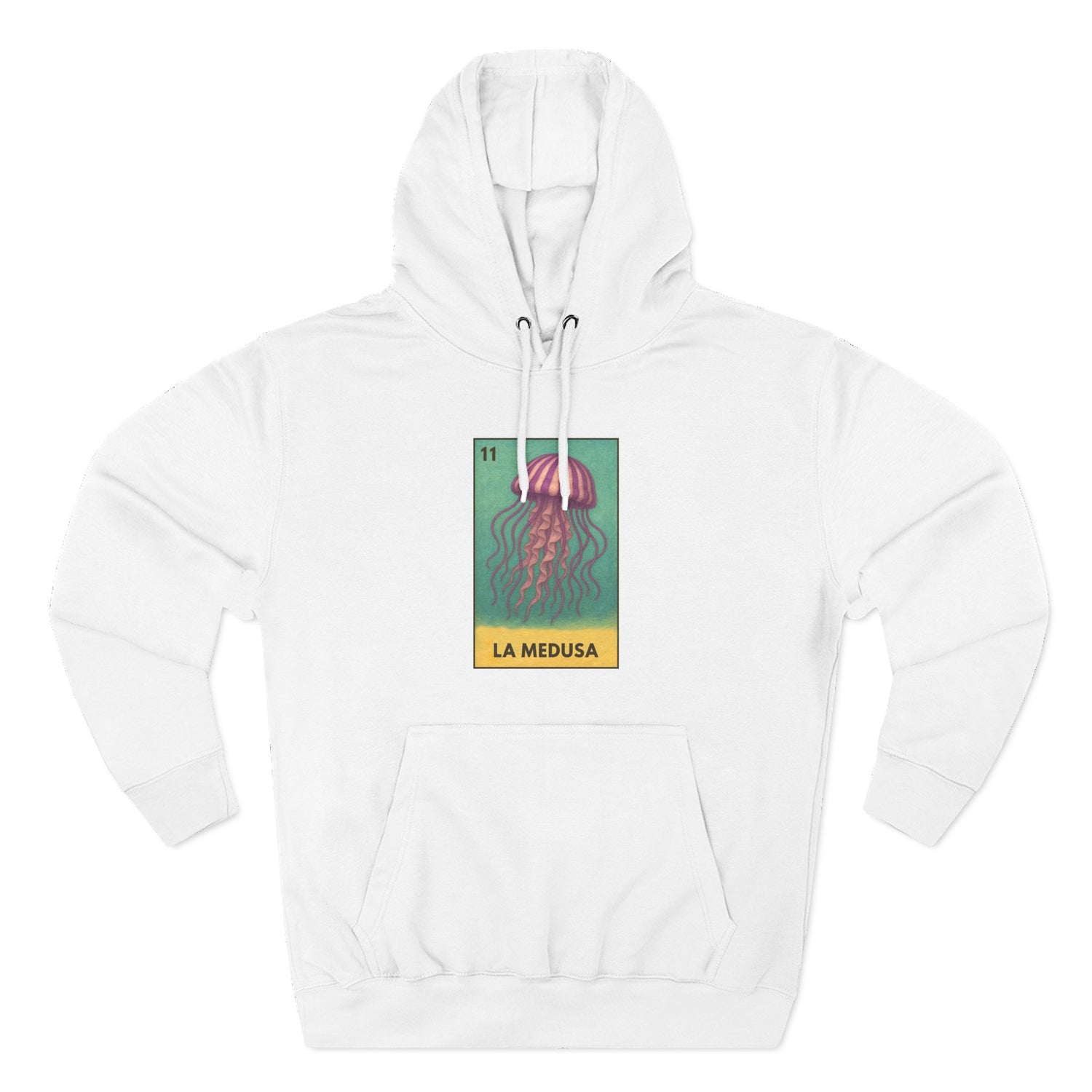 Sea Jelly Lotería fleece hoodie image 5