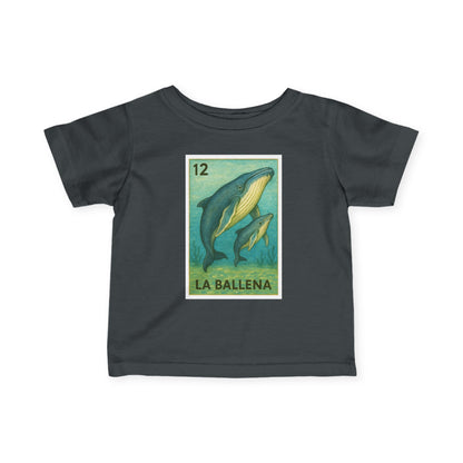 Whale Lotería infant cotton t-shirt image 11