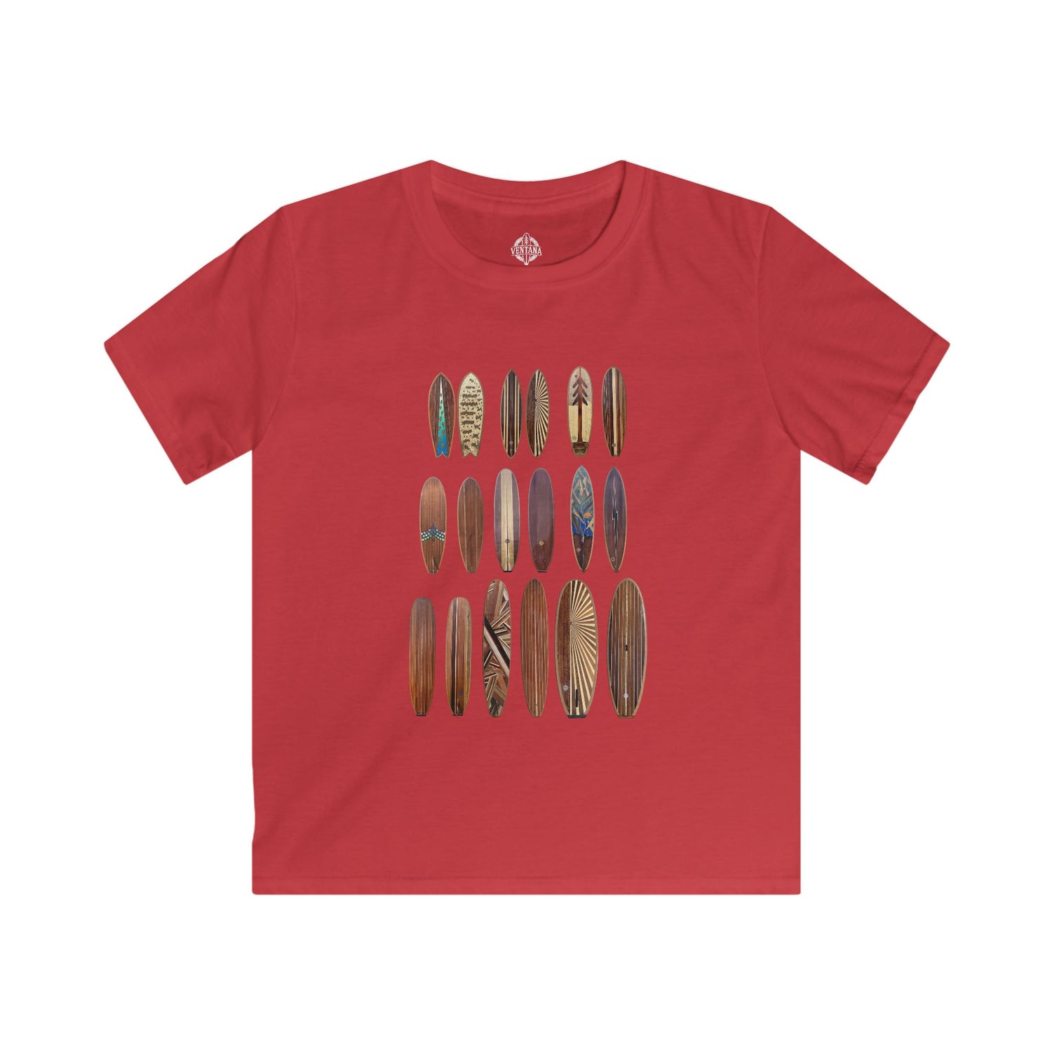 Ventana Wooden Surfboards kids soft style t-shirt image 12
