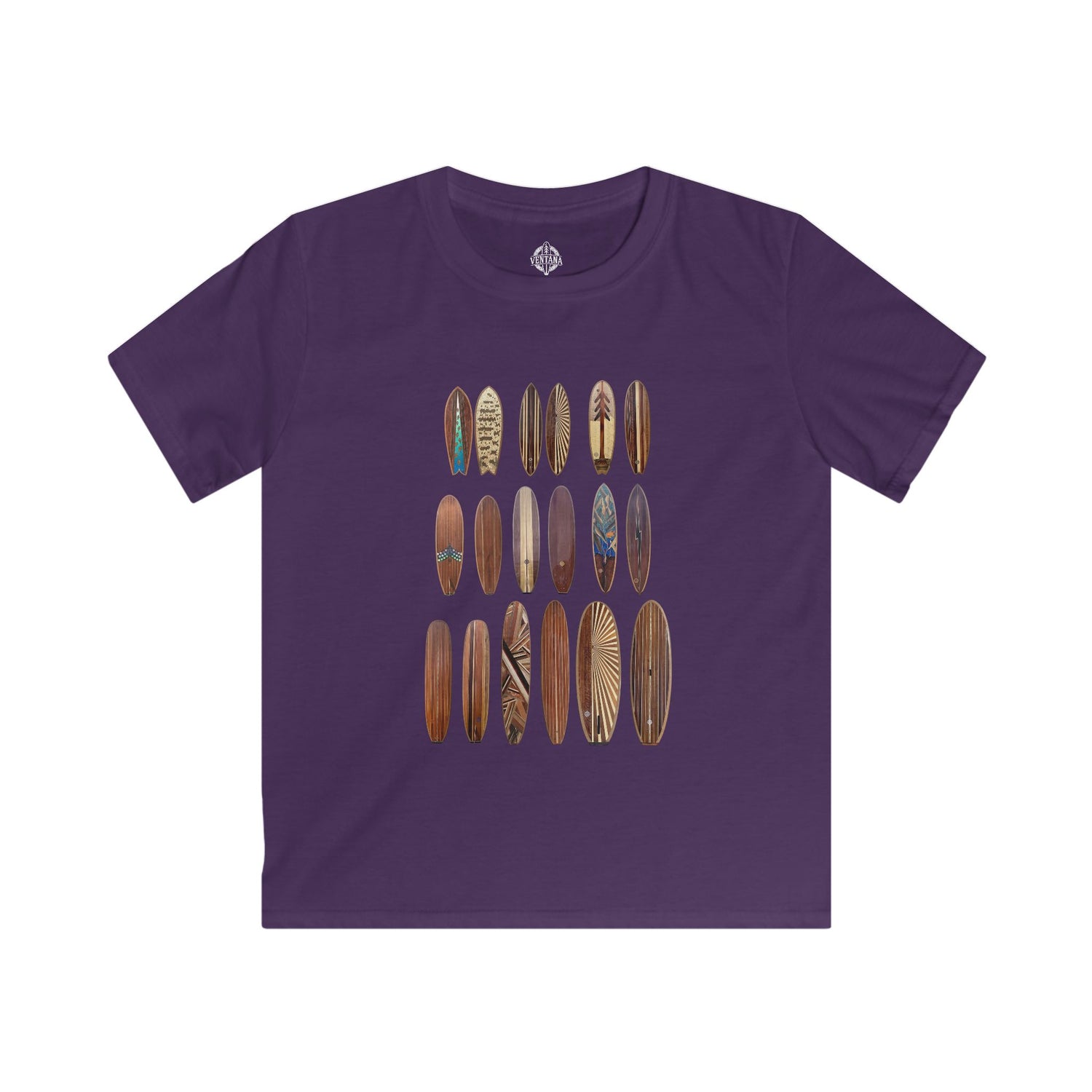 Ventana Wooden Surfboards kids soft style t-shirt image 11