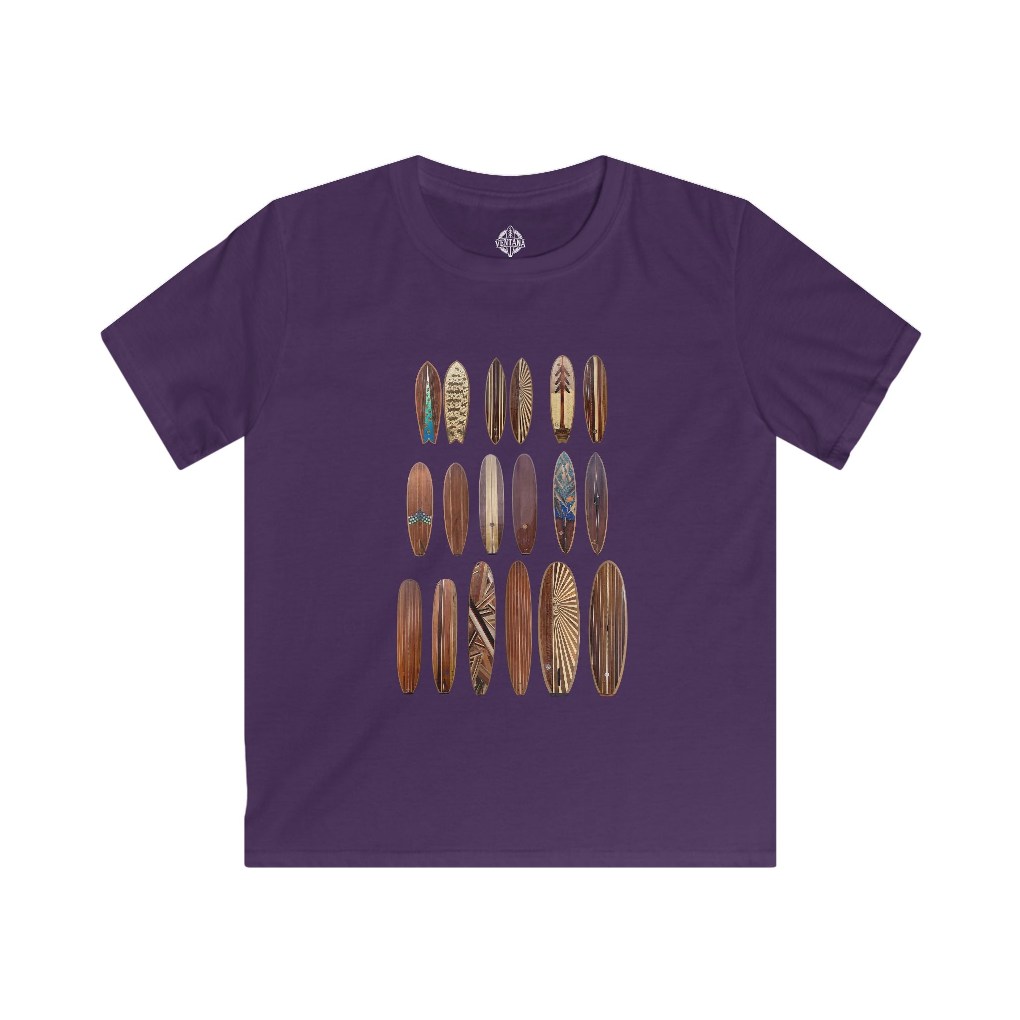 Ventana Wooden Surfboards kids soft style t-shirt image 11