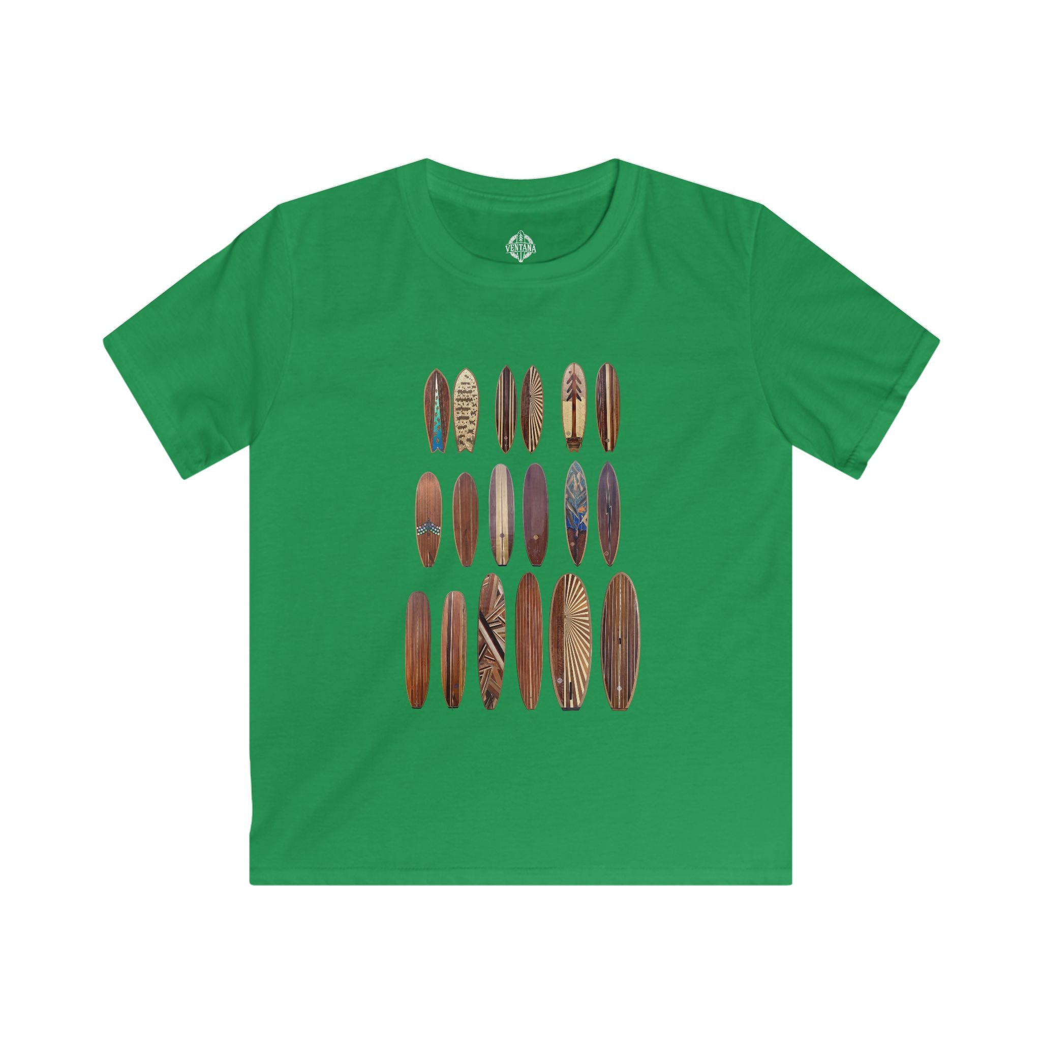 Ventana Wooden Surfboards kids soft style t-shirt image 8
