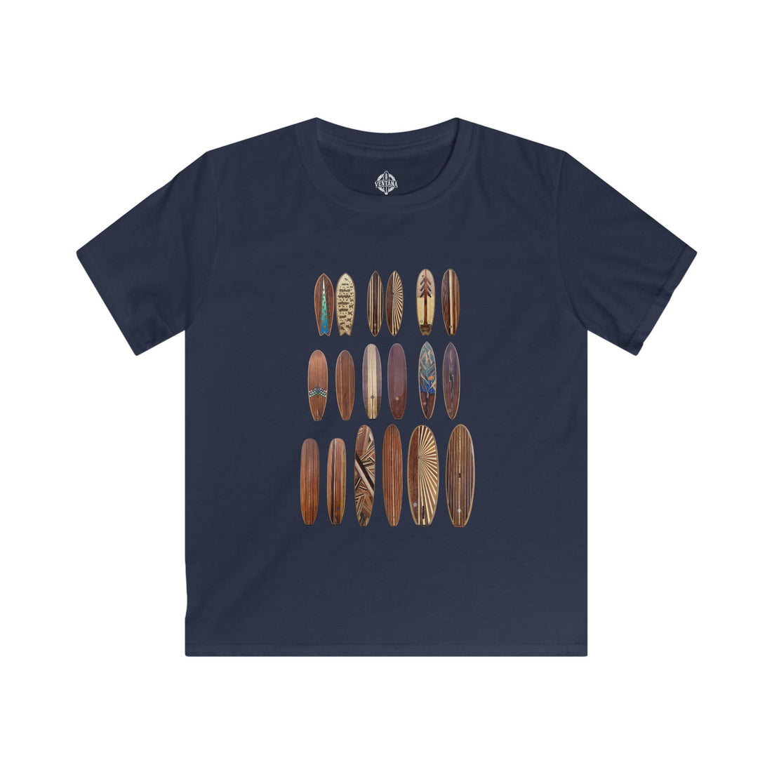 Ventana Wooden Surfboards kids soft style t-shirt image 1