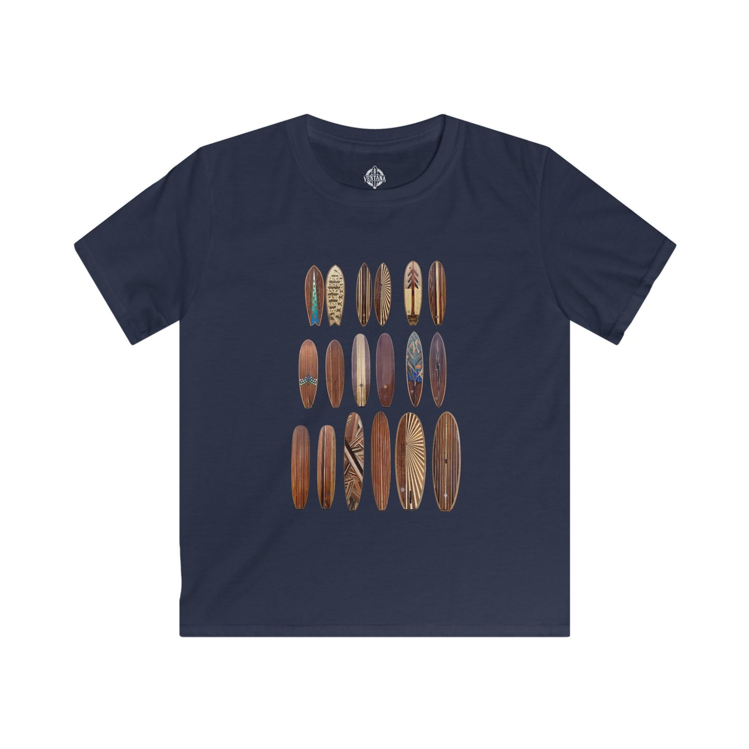 Ventana Wooden Surfboards kids soft style t-shirt image 1