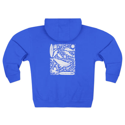 Ventana Marine Life zip hoodie image 3