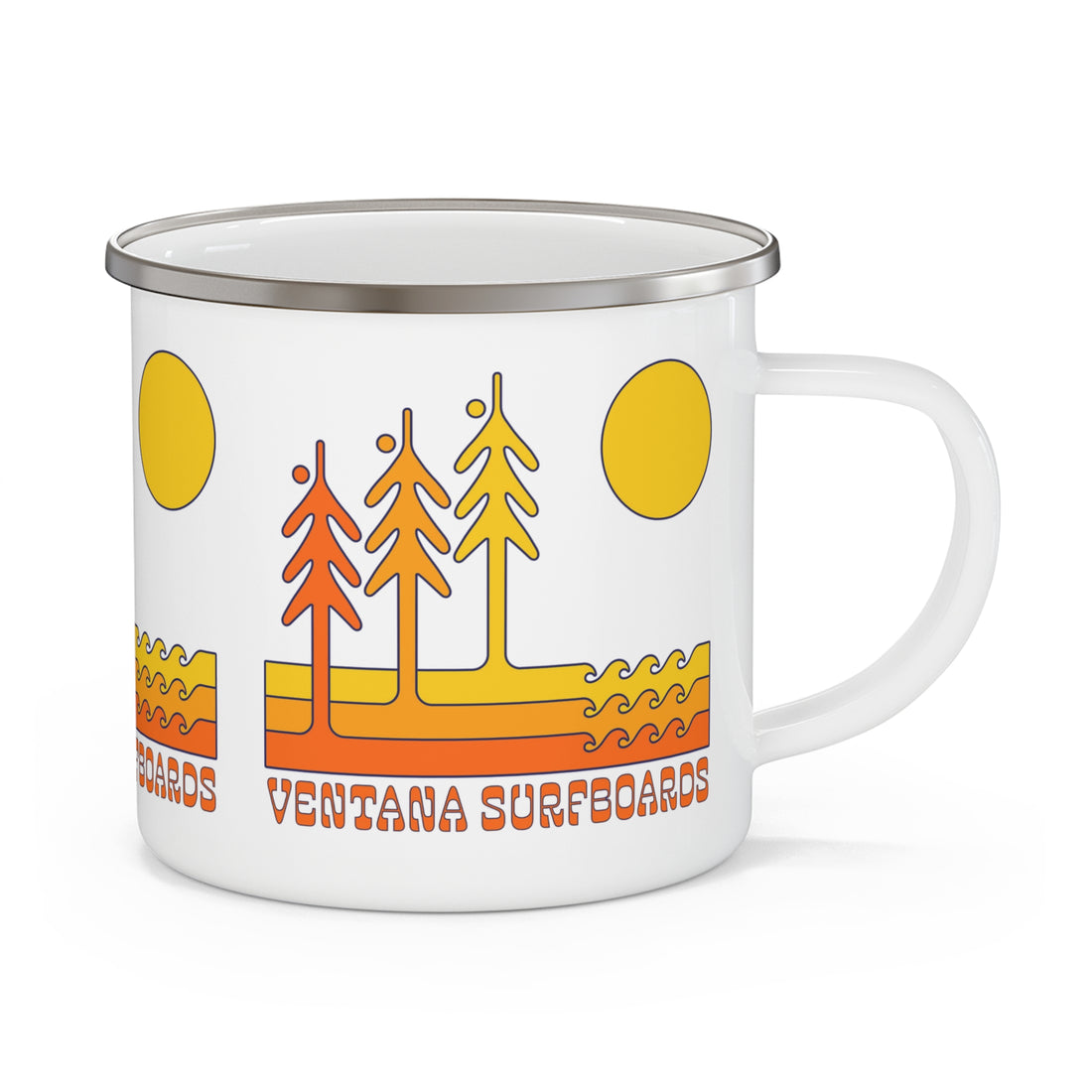 Ventana Circa 78 Enamel Camping Mug (12oz - small)