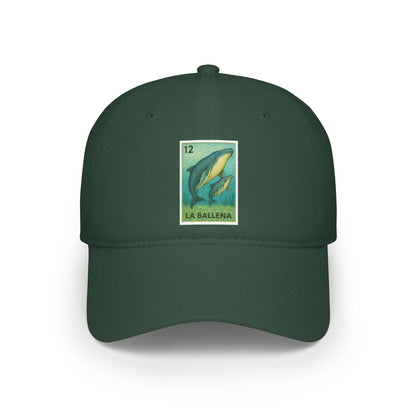 Whale Lotería baseball cap image 3