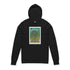 Stingray Lotería cotton hooded long sleeve t-shirt image 4